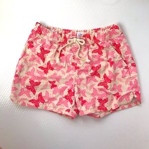 Girls butterfly shorts in size M by GAP kids